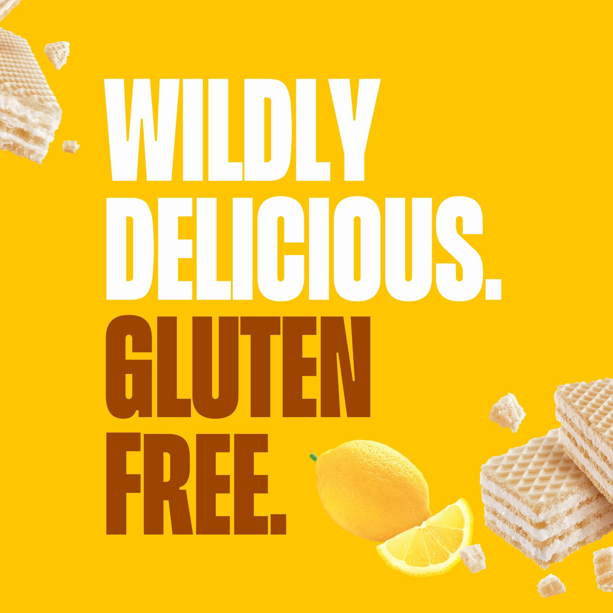 (3 pack) Glutino Gluten Free Lemon Flavored Wafers, 7.1 oz.