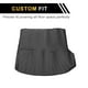 thumbnail image 3 of Alfombrilla de carga de maletero Unique Bargains para Chevrolet Equinox EV 2024-2025, Negro TPE, 1 Pc, Cara plana, Patrón de rayas, Antideslizante trasero, 3 of 7