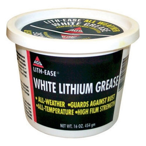 AGS Company WL15 White Lithium Grease 1 Lb Container, Case of 12