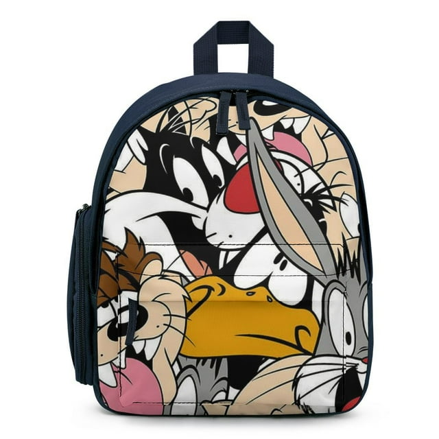 Looney Tunes Cartoons Backpack Bookbag Travel Backpack Lightweight Travel Daypack