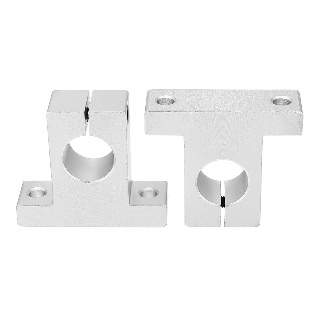 Uxcell 2pcs SK30 Aluminum Linear Motion Rail Clamping Guide Support for 30mm Dia Shaft Hardware