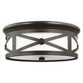thumbnail image 2 of Sea Gull Lighting Lakeview 7821452 Outdoor Flush Mount Light, 2 of 2
