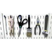 Wall Control Slotted Tool Board Workstation Accessory Kit for Wall Control Pegboard and Slotted Tool Board Only ? Blue