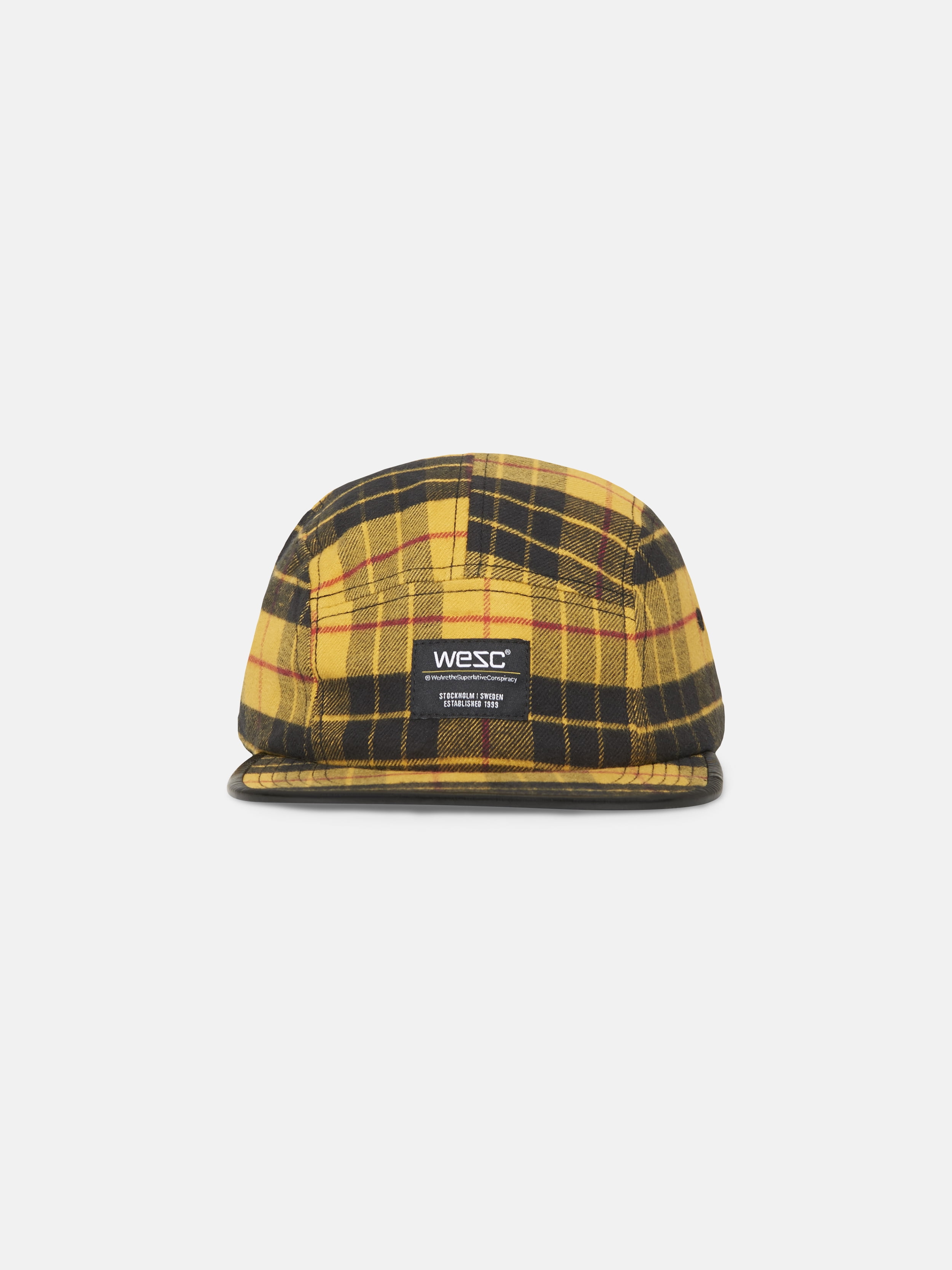 WeSC 5 Panel Tartan Cap - Walmart.com
