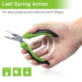 thumbnail image 3 of SPEEDWOX Mini Long Nose Pliers 4-1/2 Inches Precision Wire Cutters with Spring Fine Beading Pliers Precision Jewelry Making Tool Hobby Craft DIY, 3 of 7
