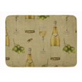 thumbnail image 1 of Carolines Treasures BB5194RUG White Wine on Linen Machine Washable Memory Foam Mat, 1 of 4