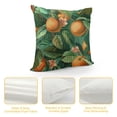 thumbnail image 4 of Leisuo Flowers and Fruits On Trees Print Throw Pillow Covers Corduroy Pillow Covers Soft Decorative Cushion Covers Breathable Pillowcases for Couch Bed Sofa Chair Living Room White, 4 of 5
