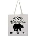 thumbnail image 3 of Inktastic Grandma Bear Tribal Arrow Grandmother Tote Bag, 3 of 4