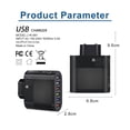 thumbnail image 4 of USB A Charger Multiple 6 Ports Quick Charger Mobile Cell Phone USB Fast Charging ,Customer Friendly, 4 of 12