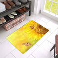 thumbnail image 3 of MKHERT Beautiful Yellow Sunflower with Butterfly Doormat Rug Home Decor Floor Mat Bath Mat 23.6x15.7 inch, 3 of 3