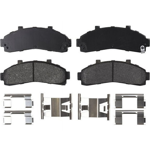 Front Brake Pad Set - Compatible with 1995 - 2002 Ford Ranger 1996 1997 1998 1999 2000 2001