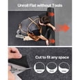 thumbnail image 2 of Garage Floor Mat 7.4'x17', Waterproof Car Containment Mat, Heavy Duty TPE Backing, Oil & Mud Protection, Non-Slip, Cuttable Garage Flooring, 2 of 6