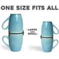 thumbnail image 3 of Organizador y almacenamiento para tazas de café, paquete de 3, organizador de estantes para gabinetes de cocina, pieza de almacenamiento para gabinetes y despensas para tazas de té y café, dispositivo, 3 of 5