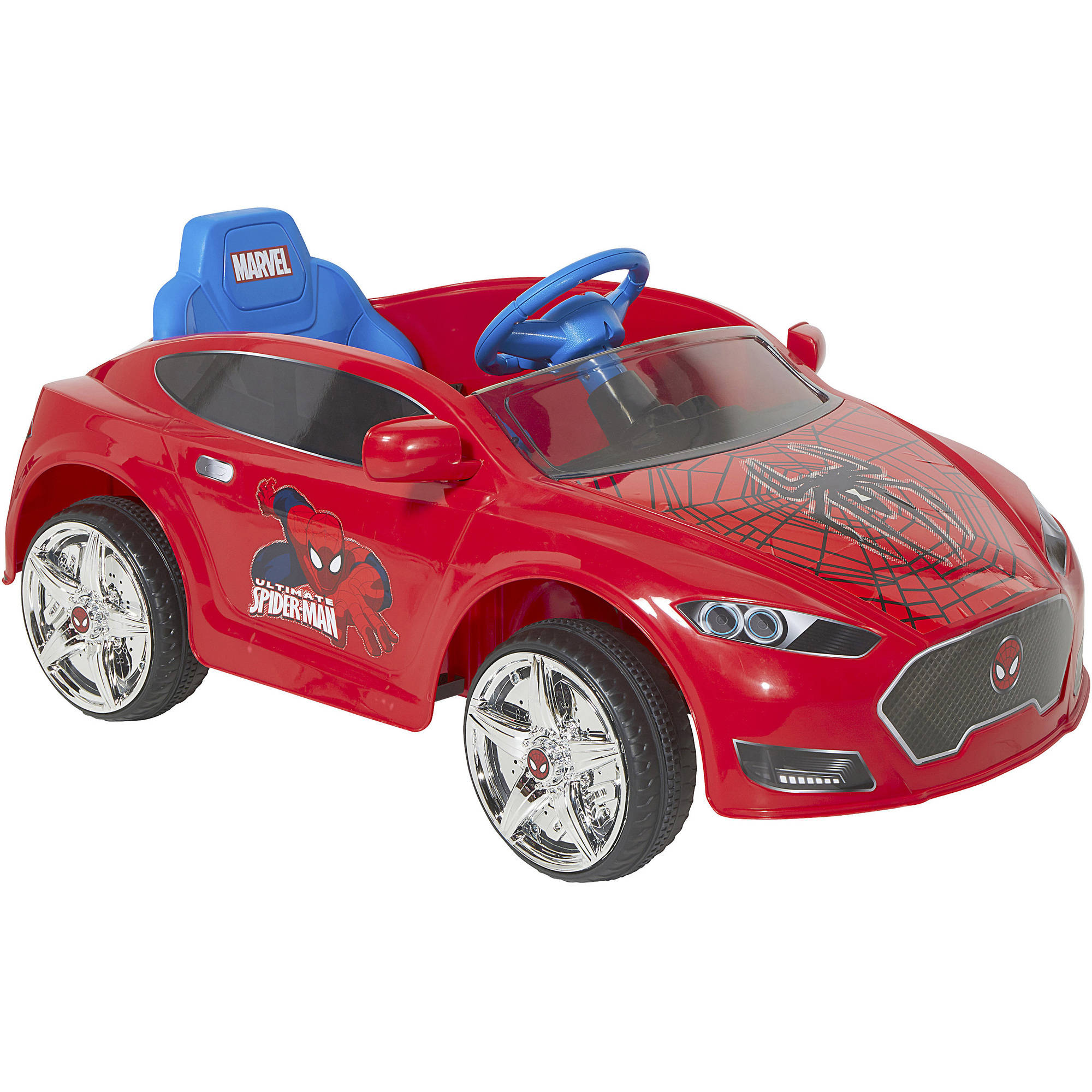 Spider-Man 6V Speed Electric Battery-Powered Coupe Ride-On - image 2 of 6
