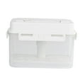 thumbnail image 2 of Tnarru Kimchi Container Fresh Keeping Box with Press Plate Rectangle Pickle Jar Food Storage Box for Fridge Office Refrigerator Work 4L Pickle Jar, 2 of 8
