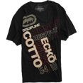 thumbnail image 1 of Camiseta gráfica Ecko Unltd. Linear Cotto para hombre negra extragrande, 1 of 1