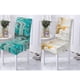 thumbnail image 4 of Funda elástica para silla de comedor, cubierta de estilo mármol para sillas de cocina, con patrón de mármol, Stuhlbezug, 4 of 5