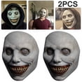 thumbnail image 1 of Máscara Terror Btafrte Cara Blanca Halloween Ojos Blancos Exorcista, 1 of 7
