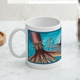 thumbnail image 4 of CafePress - Giant Squid Mug - 11 oz Ceramic Mug - Novelty Coffee Tea Cup, 4 of 6