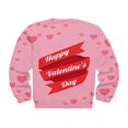thumbnail image 4 of CNKOO Chemises pour Femmes Décontractées Col Rond Manches Longues Pull Mode Cœur Graphique Chandail en Molleton, 4 of 5
