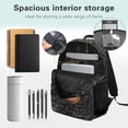 thumbnail image 5 of Yuyamidu Capybara School Backpack for Kids 6-8 Math Theme Primary School Backpack Teen School Book Bag for Boys Girls Ages 12-16 Big Capacity Middle School Bookbag, 5 of 7