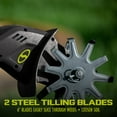 thumbnail image 2 of Open Box Sun Joe 24V Cordless Tiller & Cultivator, 6" Dual, & 2.0Ah Battery, 2 of 8