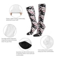 thumbnail image 6 of Lsque Orchids Flowers Printed Crew Socks Men's Women's LightWeight Thin Casual Calf Socks ,Knee High Socks,Cotton Socks, 6 of 9