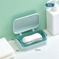 thumbnail image 5 of 2 pack Leakproof Travel Soap Case with Lid and Removable Drain Tray - Portable Bar Soap Holder for Travel, Camping, Gym, Outdoor Use - Fits Most Standard Soaps（only boxs）, 5 of 5