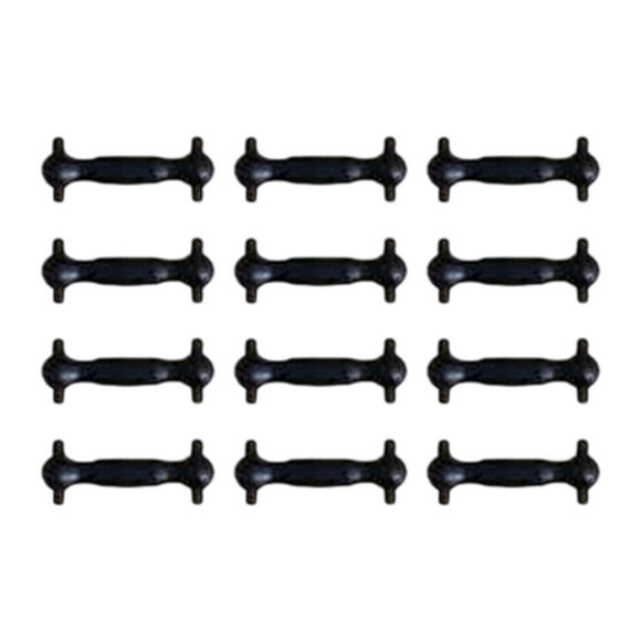 12 conectores acopladores a escala HO 1:87 para trenes de paisaje modificados DIY con control de potencia 95 mm