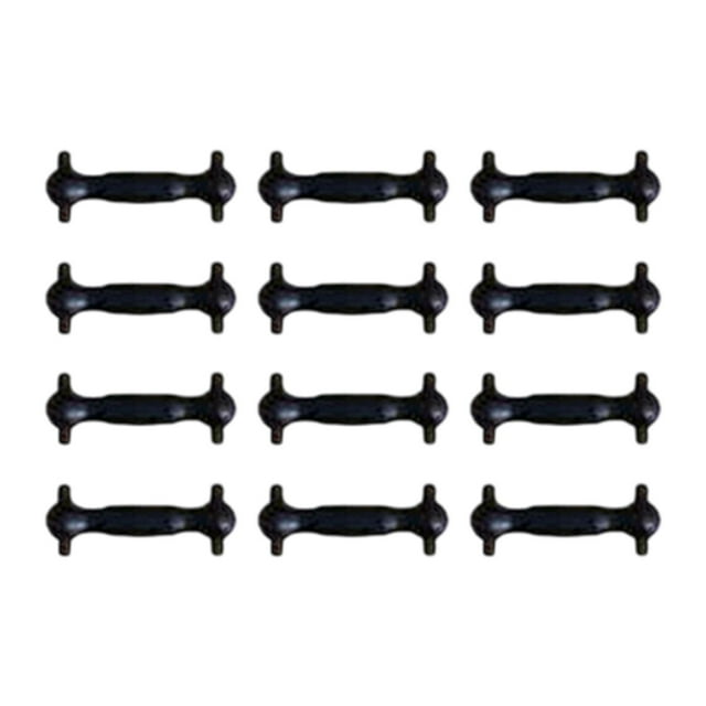 12 piezas de varillas de transmisión de motor a escala HO 1/87 para modelos de ferrocarril, trenes, juguetes modificados DIY 95 mm
