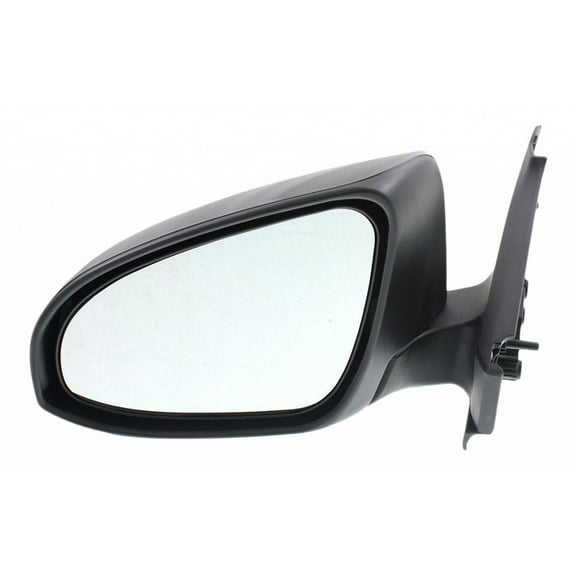 For Toyota Yaris 2012 Door Mirror Driver Side | Manual | Non-Heated | Textured | Replacement For 87940-52C60, 8794552130 | TO1320278