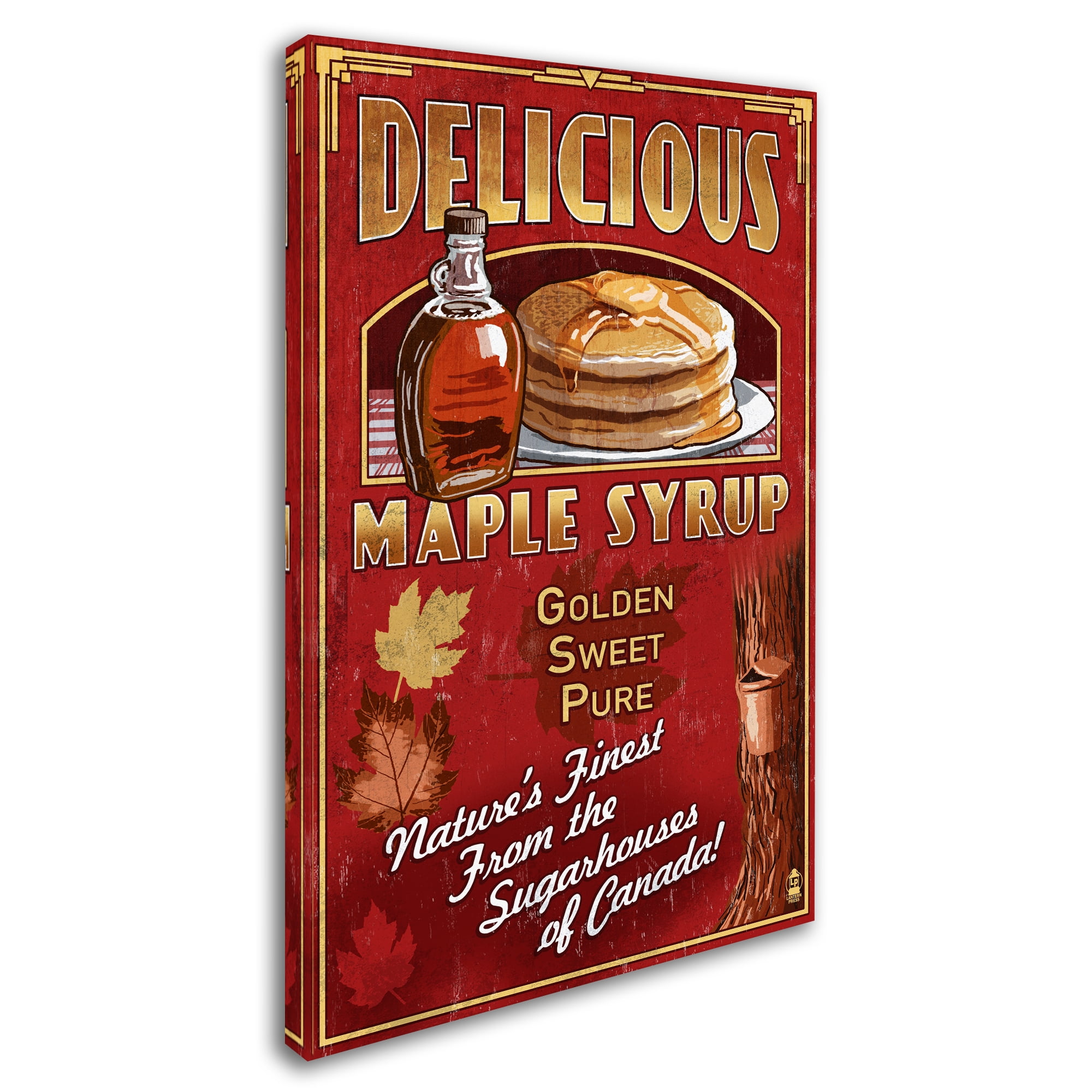 Lantern Press 'Pancakes' Canvas Art