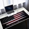 thumbnail image 6 of Personalized American Flag Mouse Mat: Non-Slip Rubber Carpet Pad for Computer, Keyboard & Gaming Accessories, 6 of 11