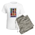 thumbnail image 5 of CafePress - 2Nd Grade Teacher Pajamas - Women's Short Sleeve Print T-Shirt and Pants Light Cotton Pajama Set, 5 of 7