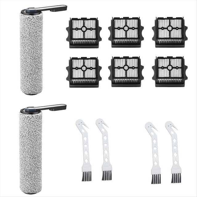 Accesorios para Fregadoras de Suelo para Steam 2.0/Steam2.0 Pro Max: Kit de Repuesto de Filtro y Cepillo Giratorio.