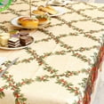 thumbnail image 2 of Nappe à Thème de Noël pour Maison Restaurant Table à Manger Nappe à Thé Imprimée Couverture de Table Imprimée, Type C, 2 of 5