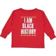 thumbnail image 3 of Inktastic I Am Black History Month Boys or Girls Long Sleeve Toddler T-Shirt, 3 of 5