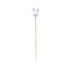 thumbnail image 2 of 100 palillos de Pascua para aperitivos, palillos de bambú natural de 4,7 pulgadas para cócteles, pasteles, postres, comida, frutas y decoraciones para fiestas de Pascua., 2 of 6