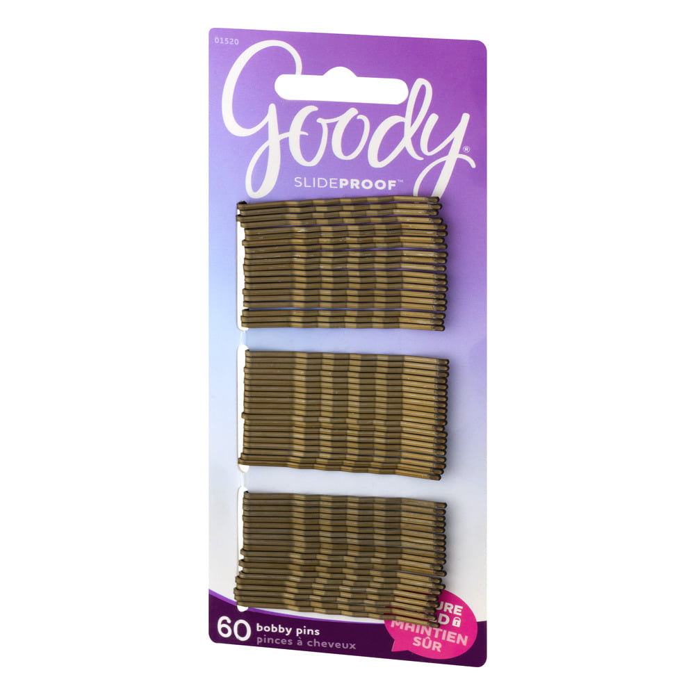  Goody Bobby Pins, Brown, 45 Count : Beauty & Personal Care