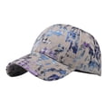 thumbnail image 2 of Womens Hats Unisex Baseball Summer Fashion Beach Adjustable Washable Cotton Sun Protection Outdoors Mens Caps, 2 of 3