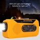 thumbnail image 2 of Radio de emergencia ANGGREK 038S meteorológica manivela solar AM FM NOAA 2000 mAh, 2 of 9