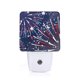 thumbnail image 1 of Fotbe Red White Blue Fireworks 1 Luz Nocturna LED, Luz de Noche con Sensor de Luz Natural de Anochecer a Amanecer, Se Enchufa a la Pared, Blanco Cálido 0.5W-UK, 1 of 7