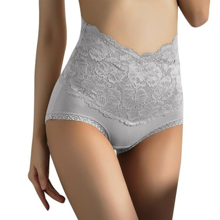 Leather Panties for Women Silk G String Panties for Women Women s Lace Underwear Plus Size High Waist Soft Full Cover Underpants