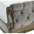 thumbnail image 7 of Traditional Bedroom Furniture 5pc Set Formal Luxury King Bed Nightstand Dresser Mirror Chest Vintage Finish, 7 of 7