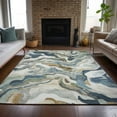thumbnail image 5 of Dalyn Rugs Machine Washable Indoor/Outdoor Chantille ACN2162 Denim 8' x 10' Rug, 5 of 9