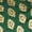 Bottle Green, variant on Women Saree Blouse Side Zip Queen Neckline Jacquard Brocade with Gold Zari Embroidery Padded Stitched