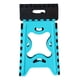 thumbnail image 5 of Banco Plegable Grande Portatil Plastico Soporta 120kg 1pz Acabado De La Estructura Mate Color Aqua, 5 of 7