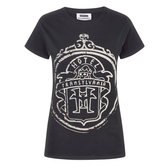Hotel Transylvania Womens Logo Glow In The Dark T-Shirt