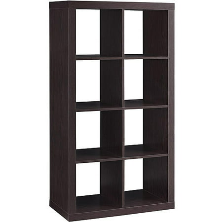 Better Homes & Gardens 8 Cube Storage Organizer, Multiple (Best Bookcases For Small Spaces)