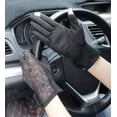 thumbnail image 4 of Summer Women Screentouch Gloves Sun Uv Protection Driving Gloves Anti-skid Black, 4 of 6